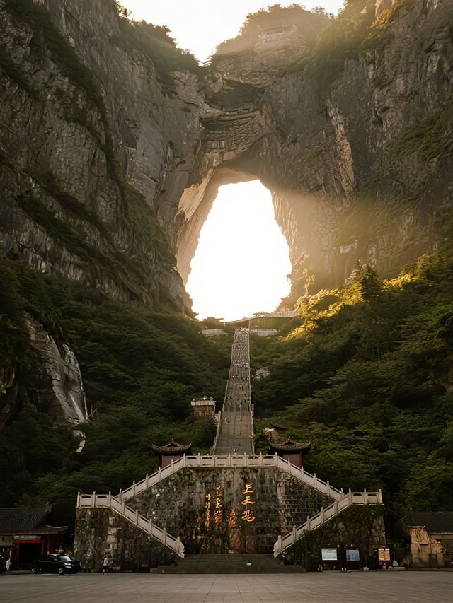 天門山冬日雪景!親子選B線輕鬆玩遍仙境~ 天門山冬日雪景!親子選B線輕鬆玩遍仙境~
