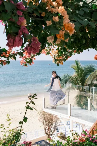 Recommended photo spots in Sanya Tianya Town | NaTa Coffee in Nanta