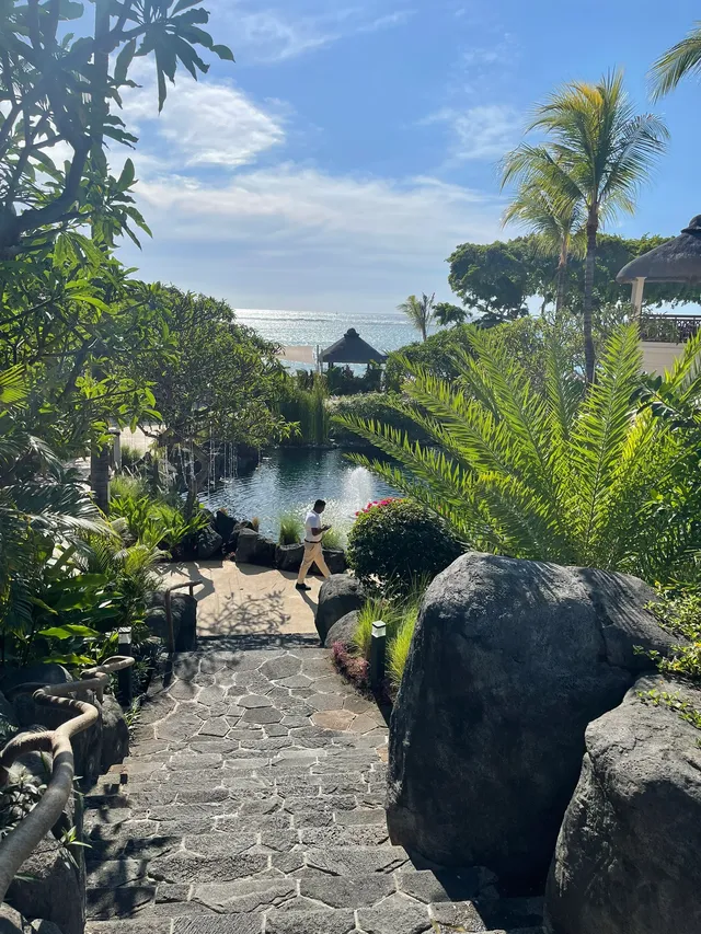 飛躍印度洋的第一站毛里求斯希爾頓