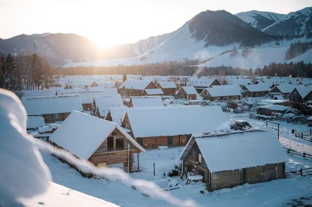 阿勒泰,把「雪的千萬種浪漫」都給了人間 阿勒泰,把「雪的千萬種浪漫」都給了人間