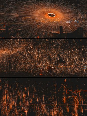 비 오는 밤 동관, 나는 천년의 별불 낭만을 담았다