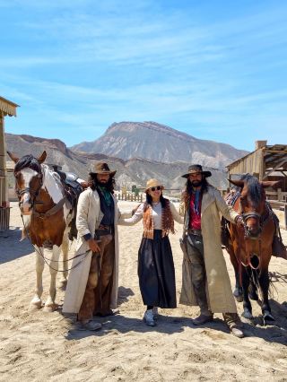 The only desert in Europe where Western movies are filmed—I actually traveled from Spain to the American West