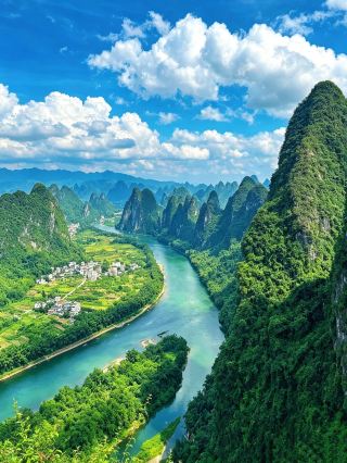 Summer in Guilin is like a spring scene that makes your heart flutter a thousand times