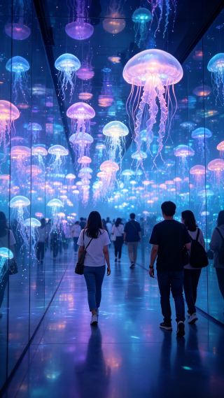 夏日避暑拍照寶地！菏澤星空藝術館暑期遊玩攻略 酷暑室外暴曬難耐，這間室內光影藝術館堪稱菏澤寶藏打卡點