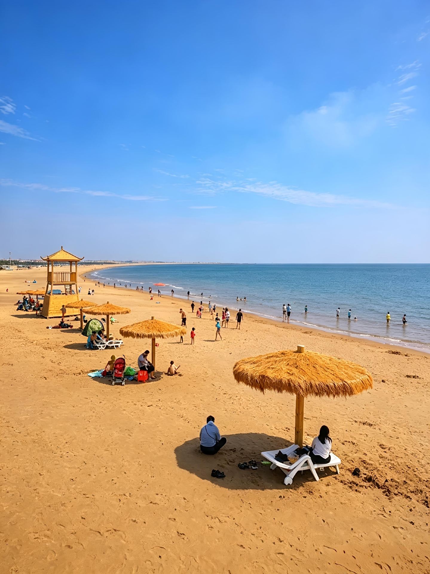 Cangzhou Bohai Bay 2 days | A quiet northern coast to explore, enjoy tide pooling and shell collecting by the clear sea