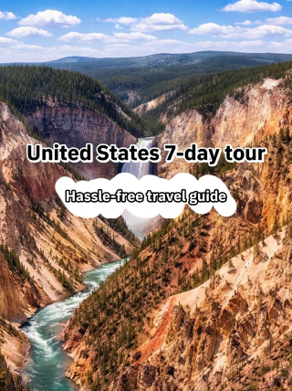 Summer 7-day US trip guide with complete activities