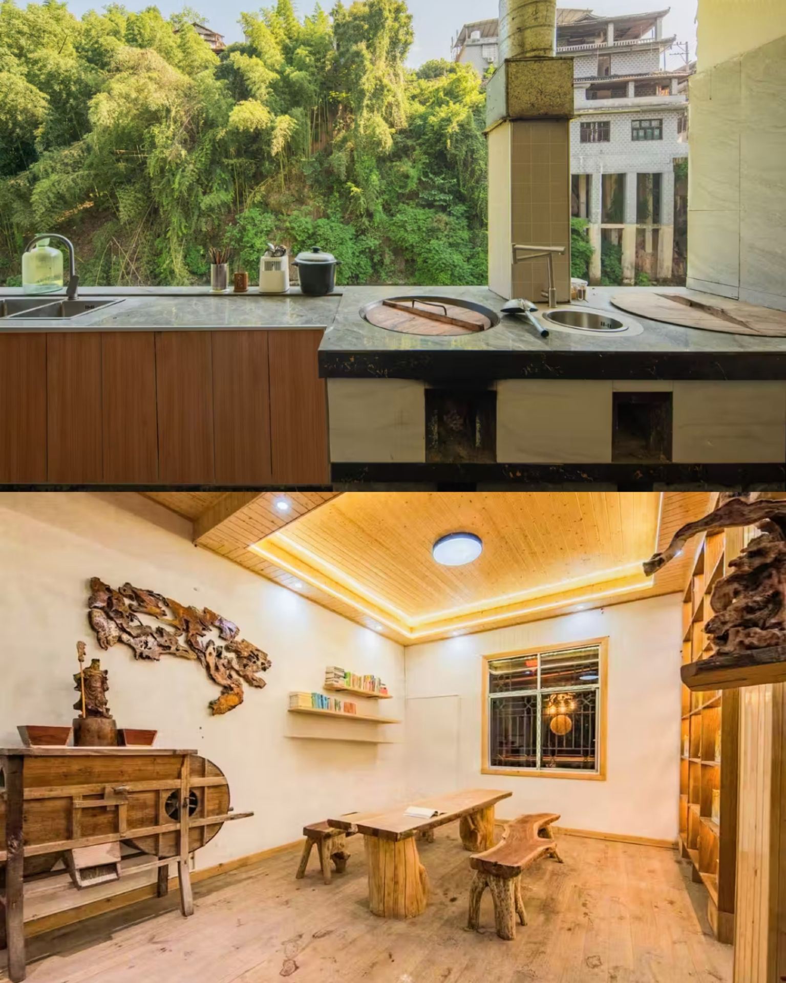 Longshan, Tương Tây | Nhà nghỉ sàn nằm ẩn mình bên bờ sông Tây Phương, nơi bạn có thể chìm vào giấc ngủ với tiếng nước chảy róc rách.