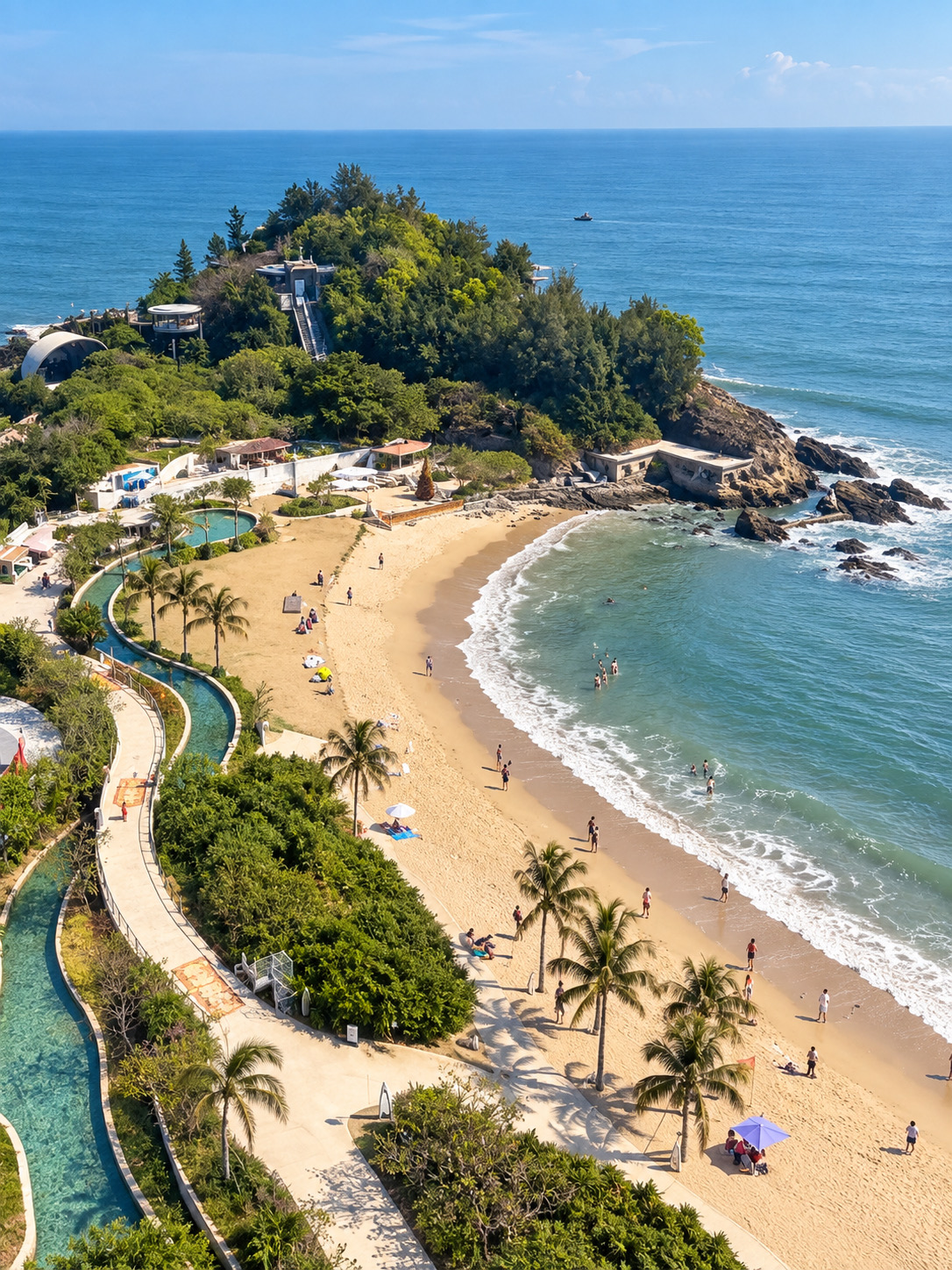 The first stop just 1 hour by high-speed train from Shenzhen—I headed straight to this healing island