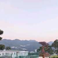 八仙嶺和大帽山 , 浮圖夕照！風景絕佳！
