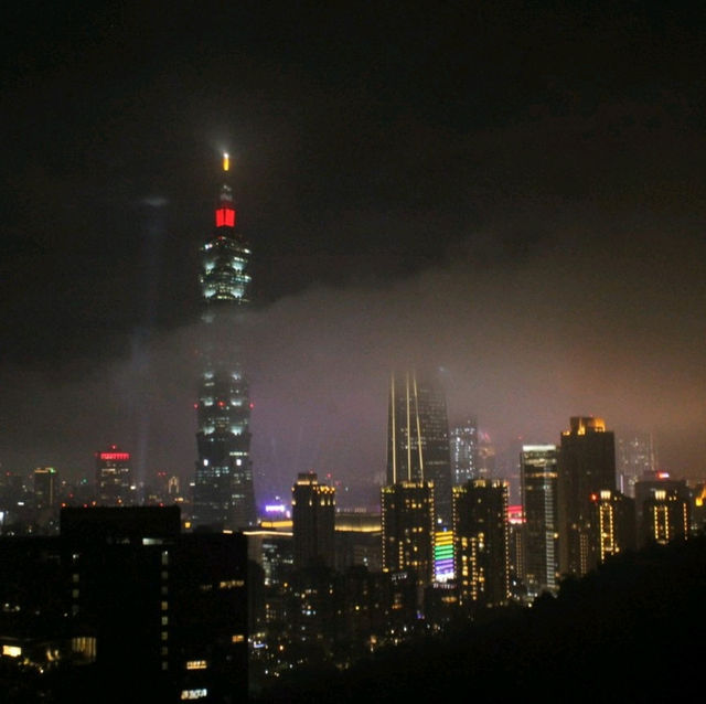 야경의 성지! 샹산 타이페이 101타워