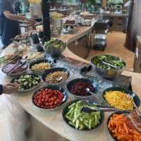 環境舒適 抵食semi lunch buffet @ Olea