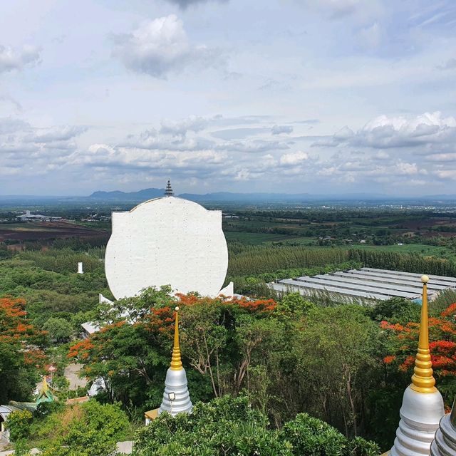 วัดถ้ำเขาปรางค์  วิวมุมสูง สวยทุกองศา