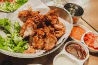 ร้านหมูย่างบุฟเฟ่ต์ 강남 돼지상회 | สาขาฮงแด