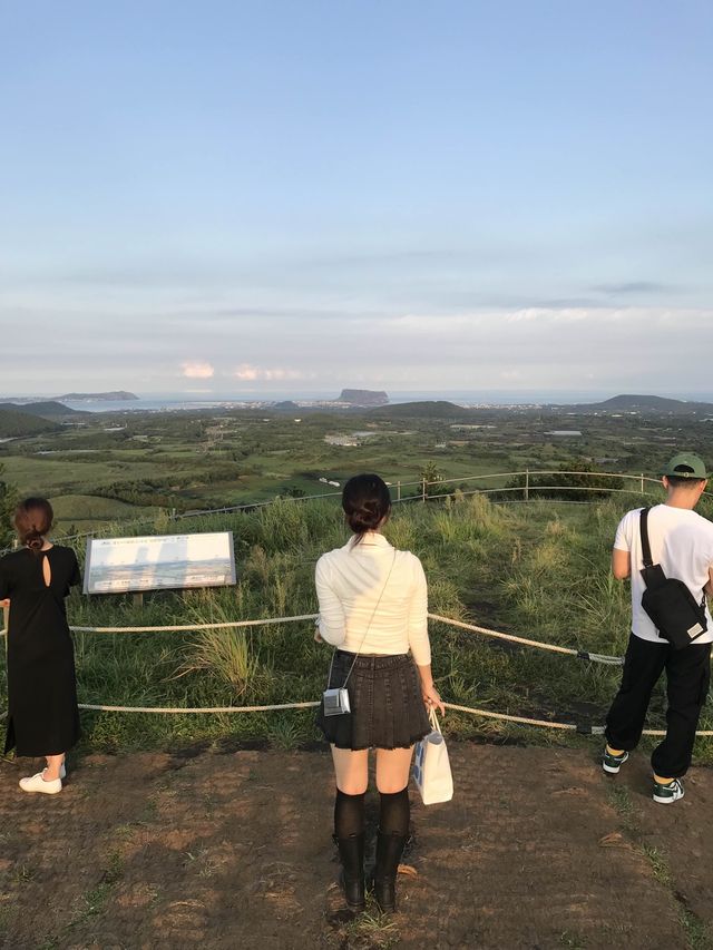 제주 노을맛집 용눈이오름🌳⛰️