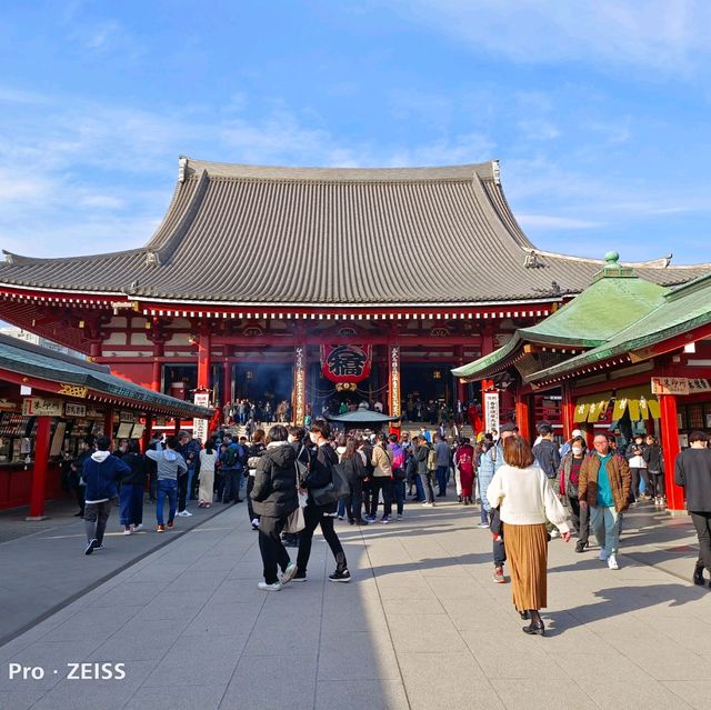 東京景點，淺草寺雷門&五重塔