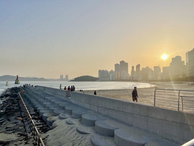 부산에서 제일 유명한 해운대 해수욕장 💙