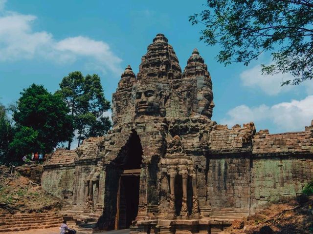 The Beauty of Ta Kav Gate after the Restoration 