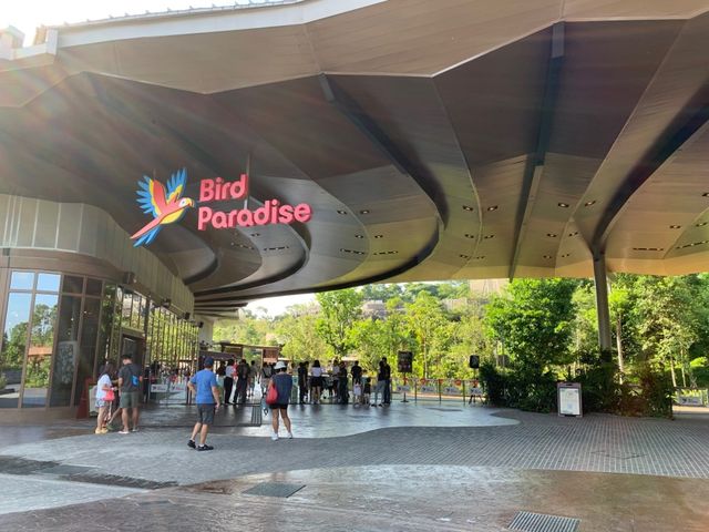 Entrance of Bird Paradise 🦜