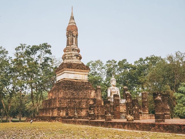 遊泰國🇹🇭素可泰的銀塘寺