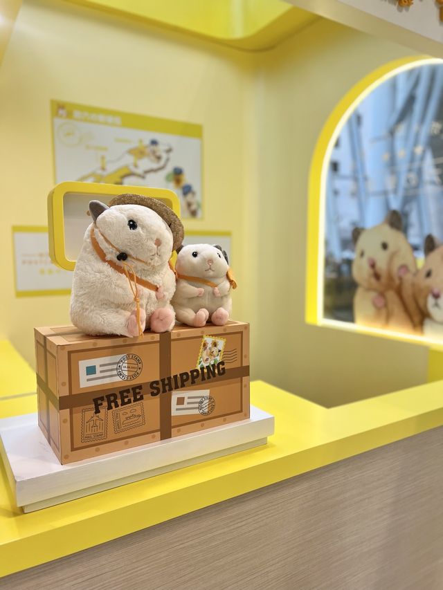 超萌倉鼠助六登陸朗豪坊