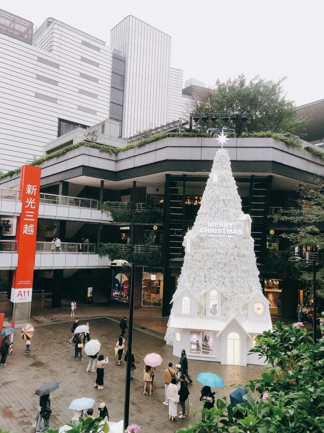 台北｜🤍❄️🎄白色聖誕節📍新光三越信義新天地