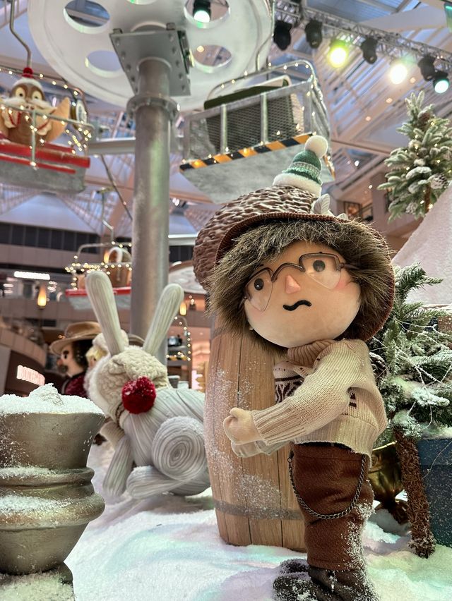 ❄️中環置地廣場-以雪地為主題既聖誕佈置🎄