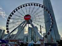 Central Observation Wheel during Lunar New Year