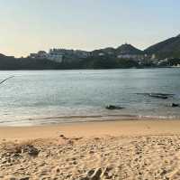 香港島南邊，淺水灣泳灘！流連忘返！