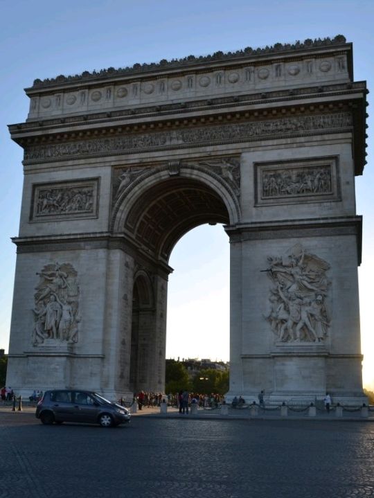 Arc de Triomphe de l'Etoile, a symbol of victory