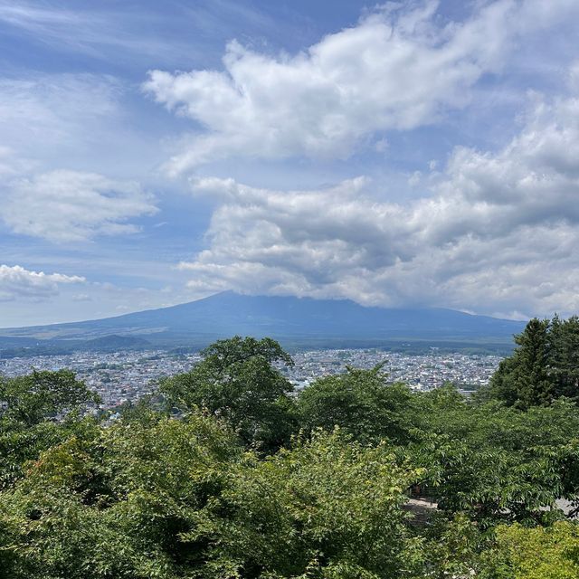 富士山嘅上午至下午🌧️🗻