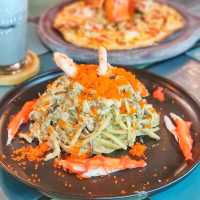 重頭戲之一就係呢個大pizza