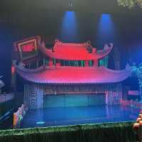 Water puppet show, tradition to catch
