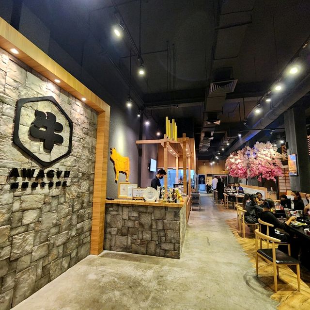 Awagyu Restaurant (Japan beef!) in Jb