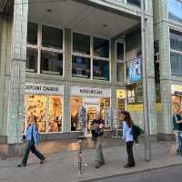 Checkpoint charlie-visit while at Germany