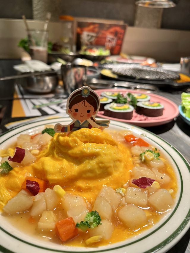着住韓服玩play Room食韓燒