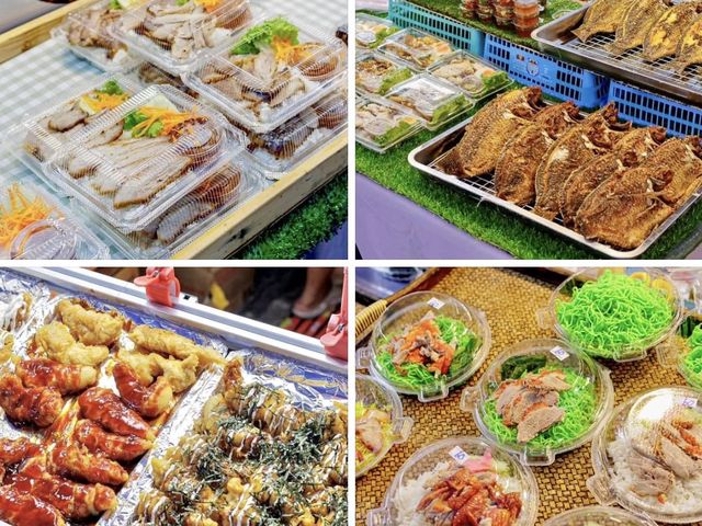 การรวมตัวของร้านอร่อยกว่า70ร้านค้า