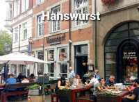 ไส้กรอกเยอรมันอร่อยๆที่เมือง Aachen