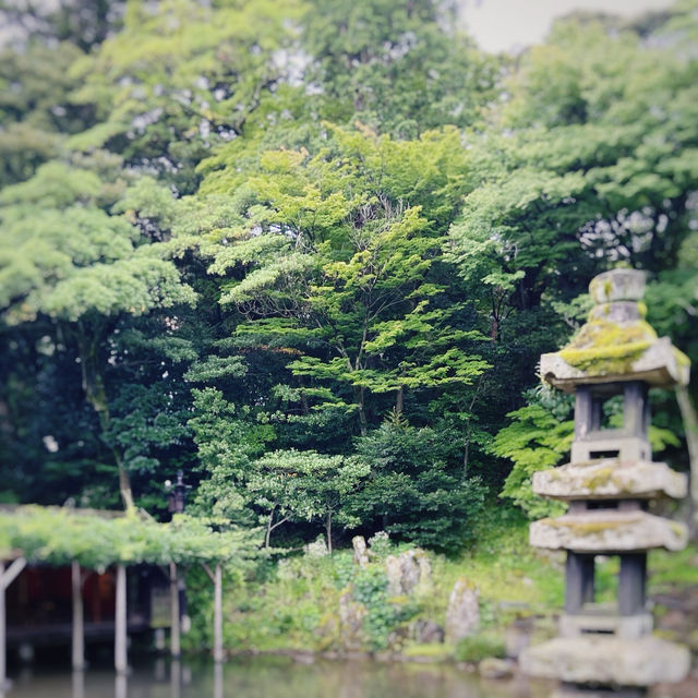 日本の四季の移り変わりが楽しめる庭園