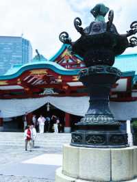 【東京|溜池山王】ビル街に佇む巨大な鳥居⛩️