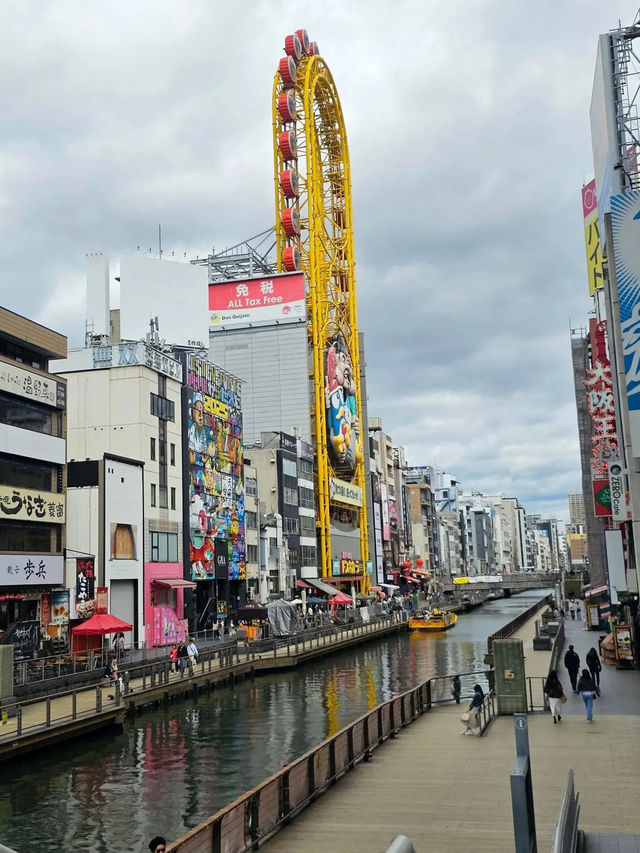 🌸【大阪春天好去處】🌸道頓堀&心斎橋筋商店街：櫻花美景，購物，體驗日本春天魅力。適合春季賞花和購物的好去處