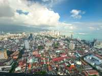 The Top Komtar Penang 檳城光大大廈 彩虹天空步道 從高處看檳城