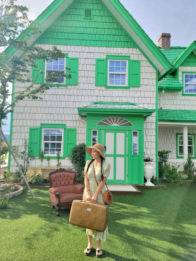 초록지붕집이 동화속 느낌 고성 앤트리카페💚