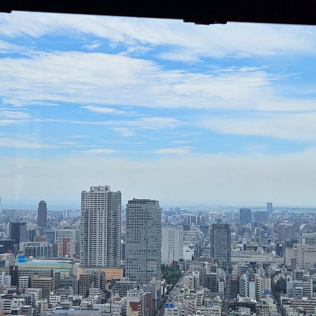 一邊享受藍天白雲，一邊俯瞰東京市區的燒肉👍🏻🥩