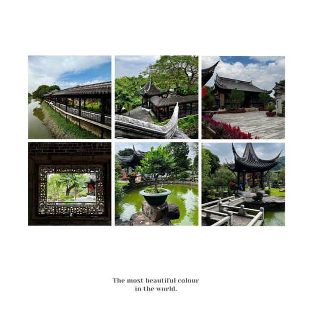 清暉園：古典園林，漫步賞景