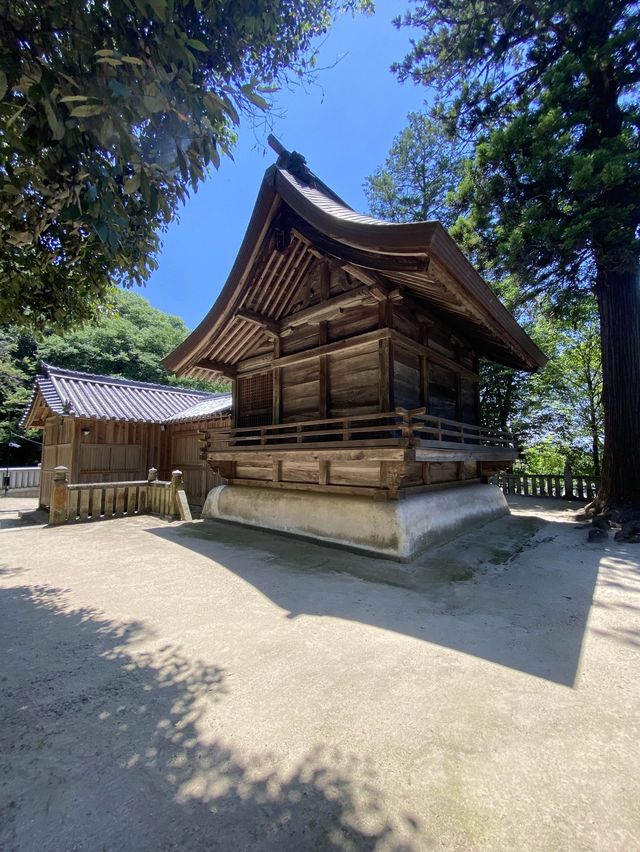 【岡山】吉備津神社の本宮社と瀧祭神社