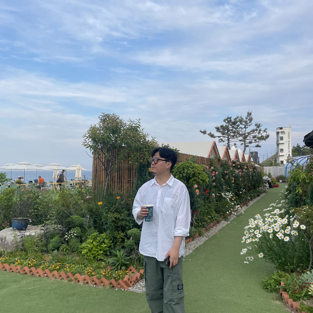 바다멍때리기 좋은 동해바다뷰 대형카페