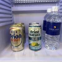 【オリオンホテル那覇】ウェルカムドリンクが美味しいビール