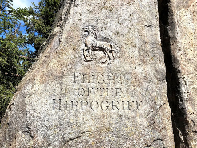 Flight of the Hippogriff เครื่องเล่นโซนแฮร์รี่