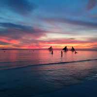 Sunsets of Boracay in Philippines are one of the best!
