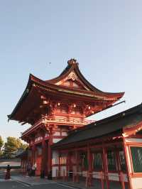 ✈️日本京都走進看不到盡頭的鳥居神社🤎